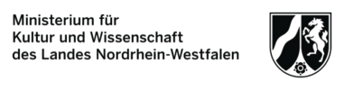 Logo: Ministerium für Kultur und Wissenschaft des Landes Nordrhein-Westfalen.